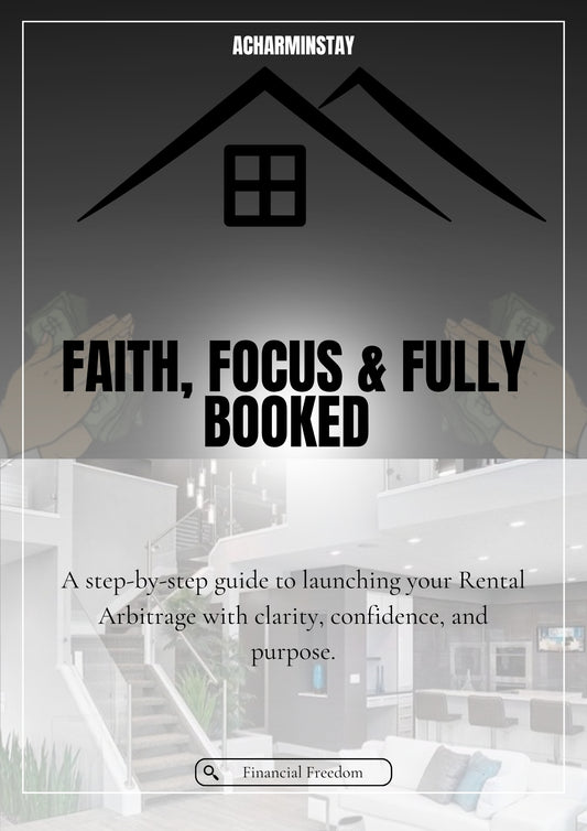 Faith Focused & Fully Booked : The Airbnb Blueprint Ebook