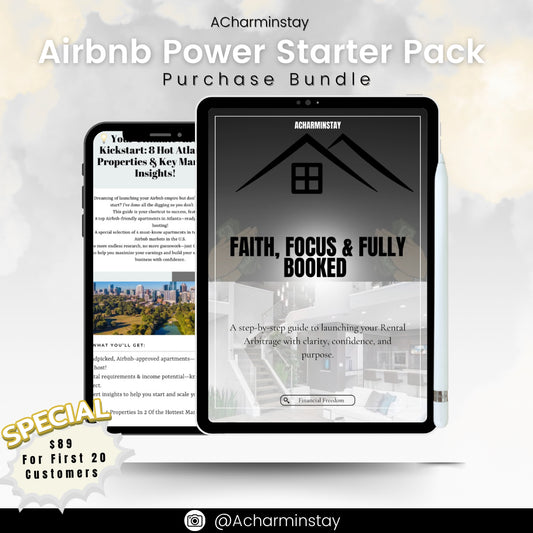 The 2 in 1 Airbnb Starter Power Pack